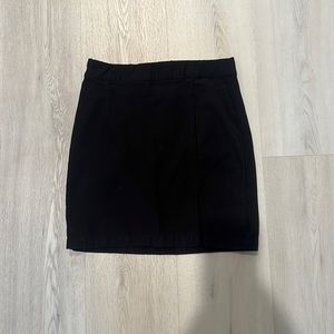 Garage Black Mini Skirt